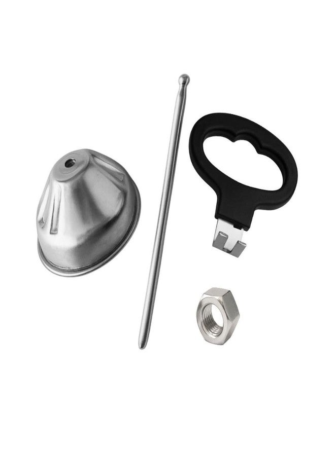 AadiVeer Stainless Steel Idli Cooker Stand For 4 Plates | Idli Maker | Idli Plates Spare Parts With Rod, Lifter & Cup (4 Inches), Fits Upto 4 Idli Plates - Image 1